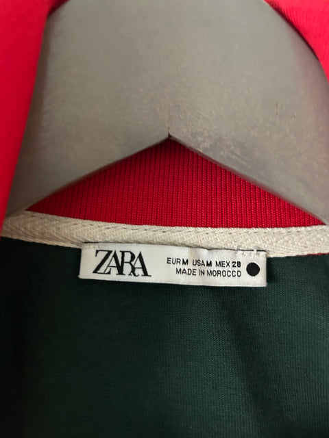 Retro Green & Red Track Jacket – EU 38