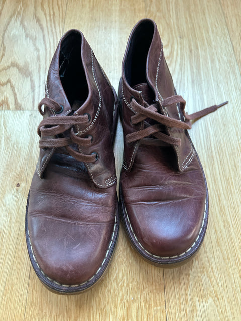 Vintage Leather Desert Boots - EU 38