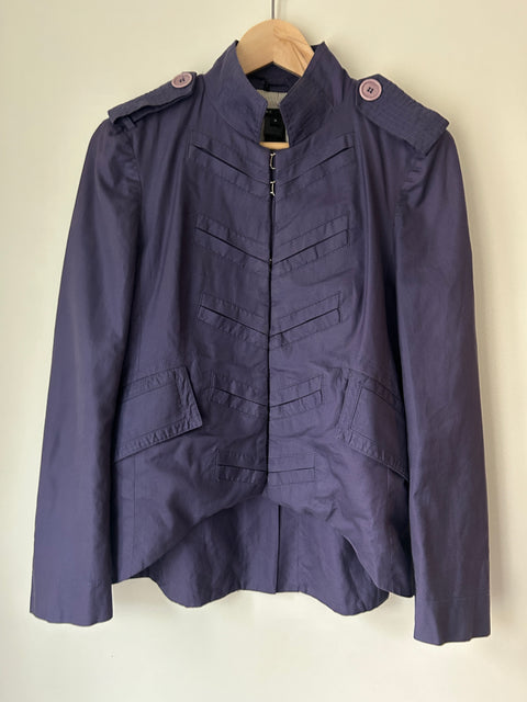 Dusty purple Marc Jacobs indie officer jacket