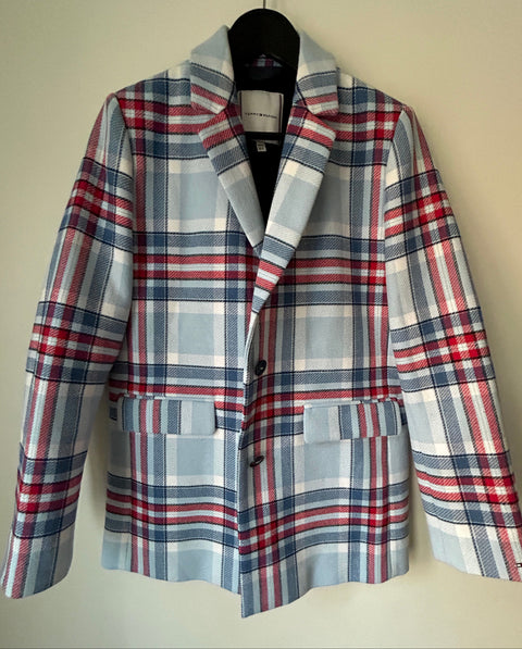 Plaid Tommy Hilfiger blazer