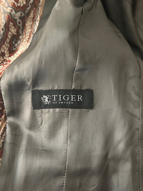 Tiger of Sweden velvet paisley blazer