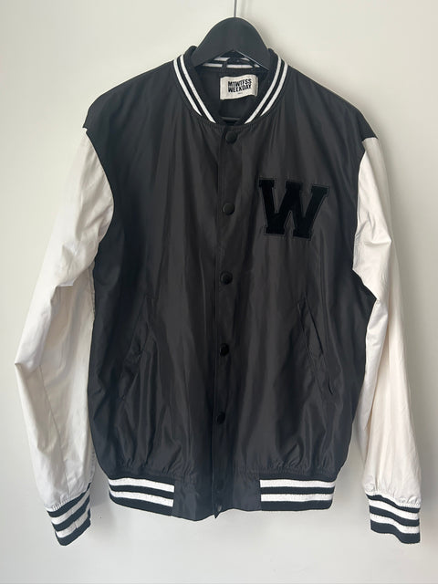 Weekday Varsity-style bomber jacket - S