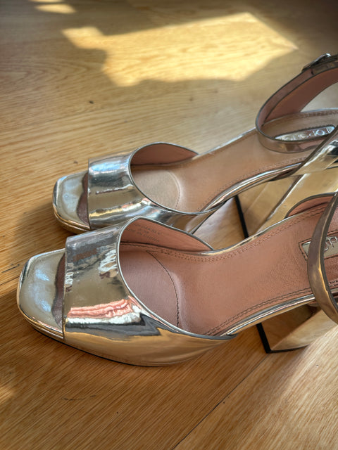 Topshop Disco platform sandals heels - EU 38