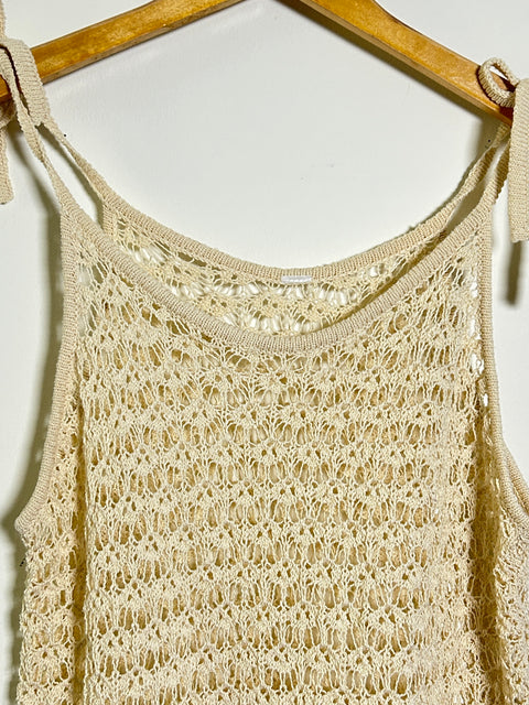 Handcrafted Crochet Summer Dress - S/M