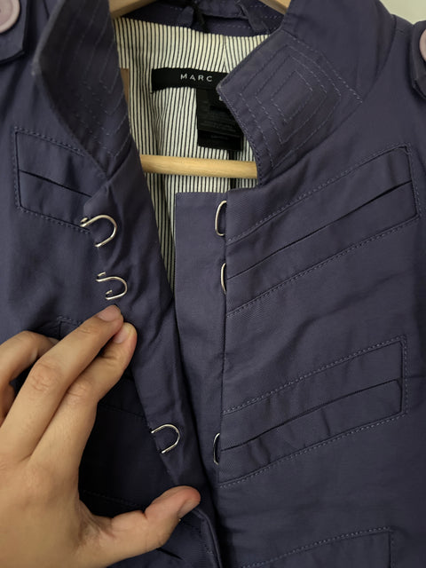 Dusty purple Marc Jacobs indie officer jacket